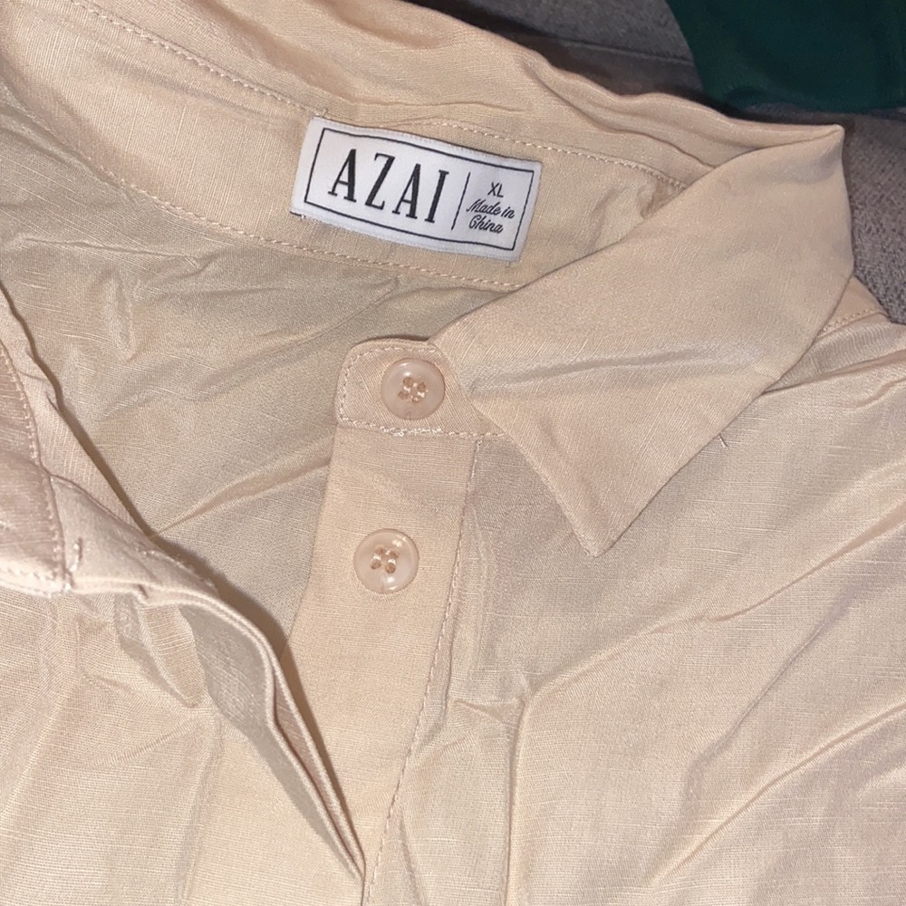 Azai Colorblock Button Up - image 2
